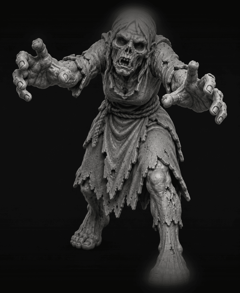 Zombie Reacher.stl 3d model