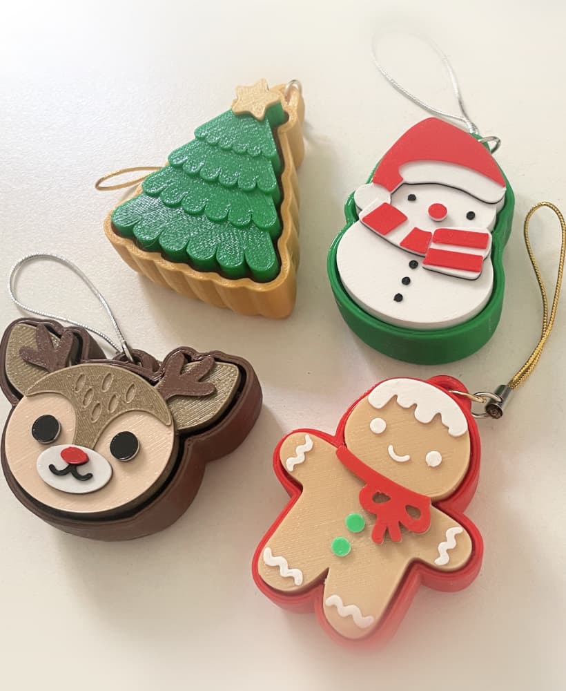 Christmas Clickers 3d model