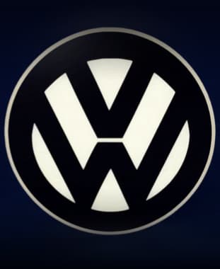Volkswagen Sign – LED Strip Compatible 3d model