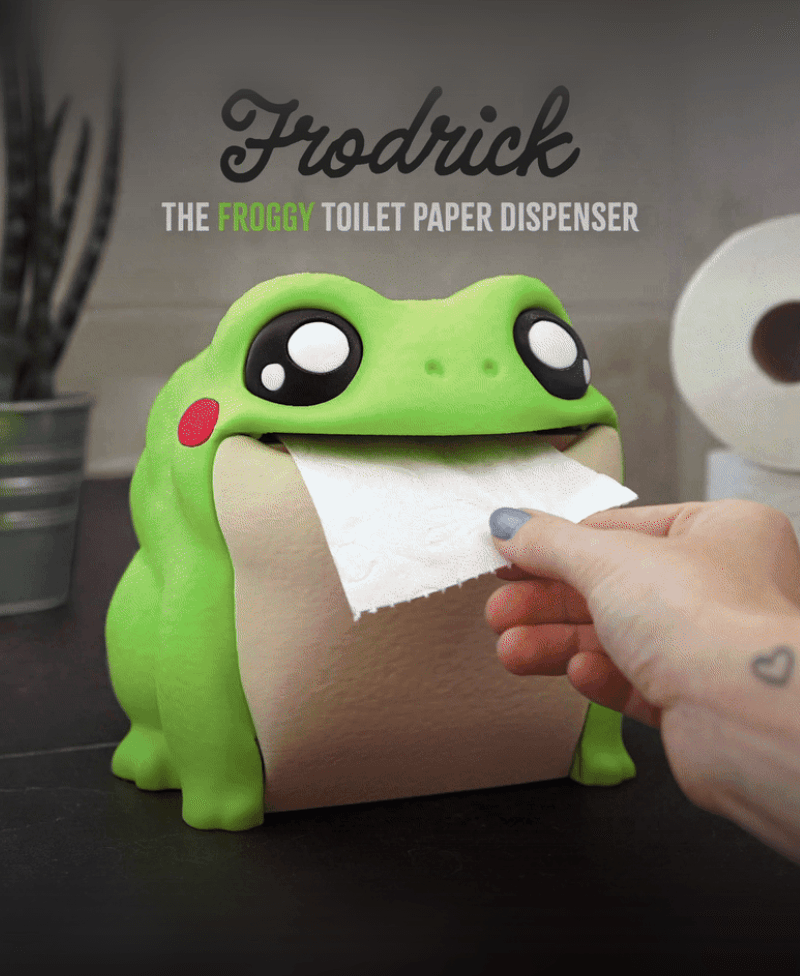 Frodrick the Toilet Paper Dispenser 3d model