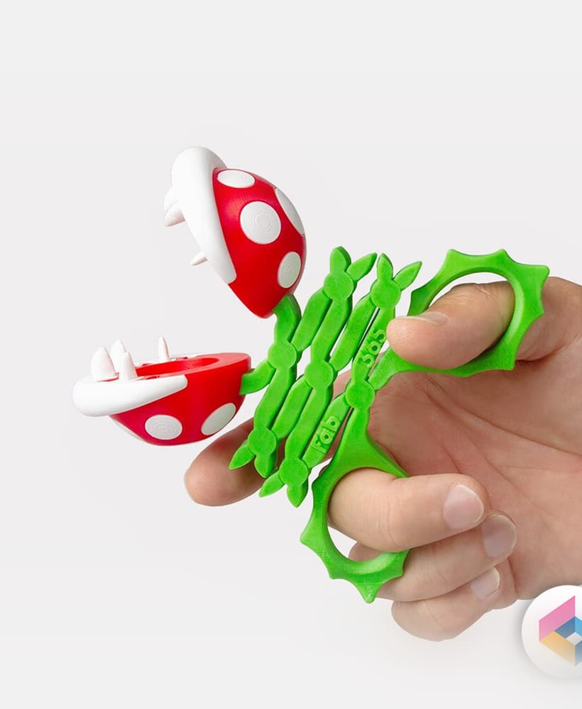 Piranha Plant- Extendable Scissors 3d model