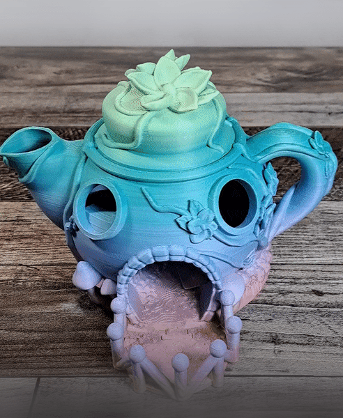 Fairy Teapot - Dice Tower 3d model