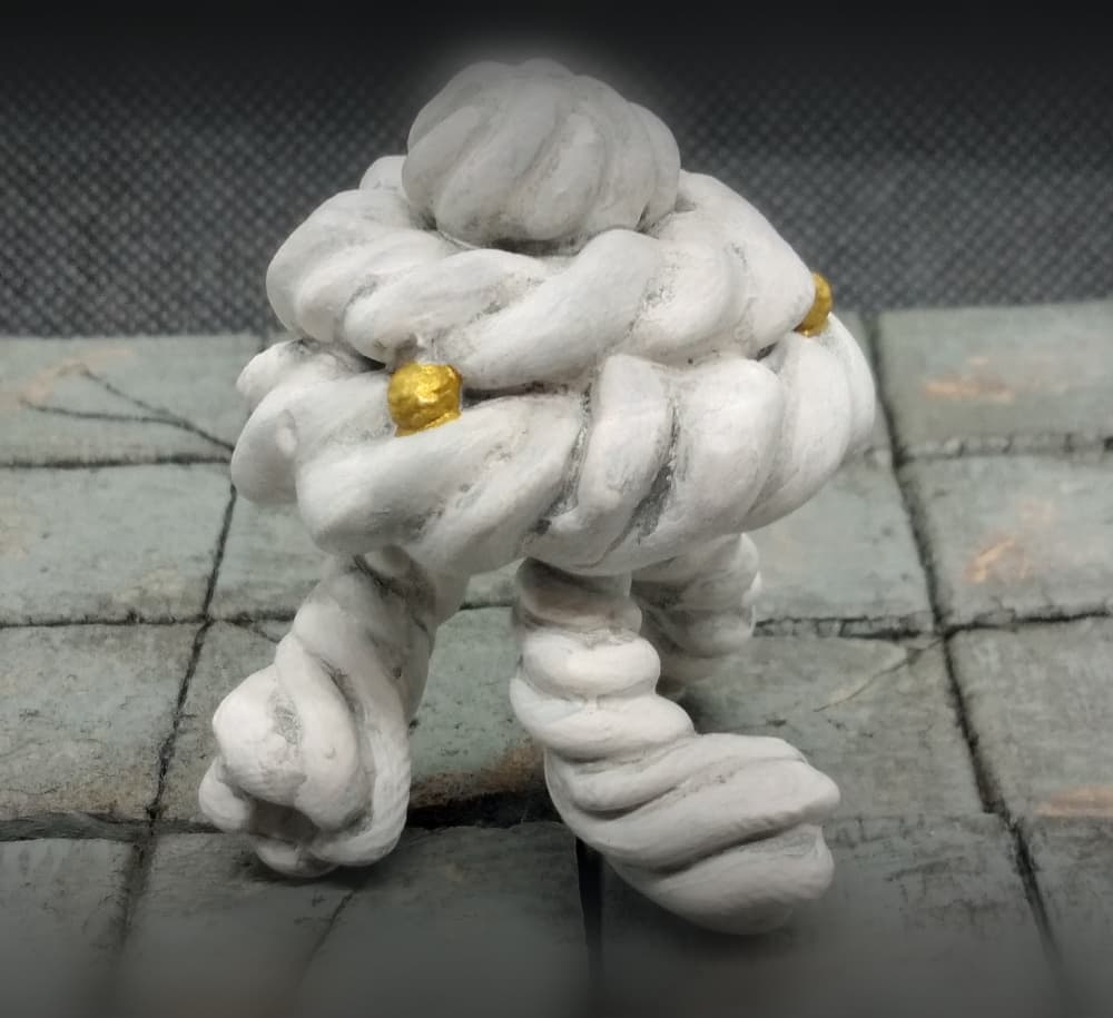 Air Elemental Miniature 3d model