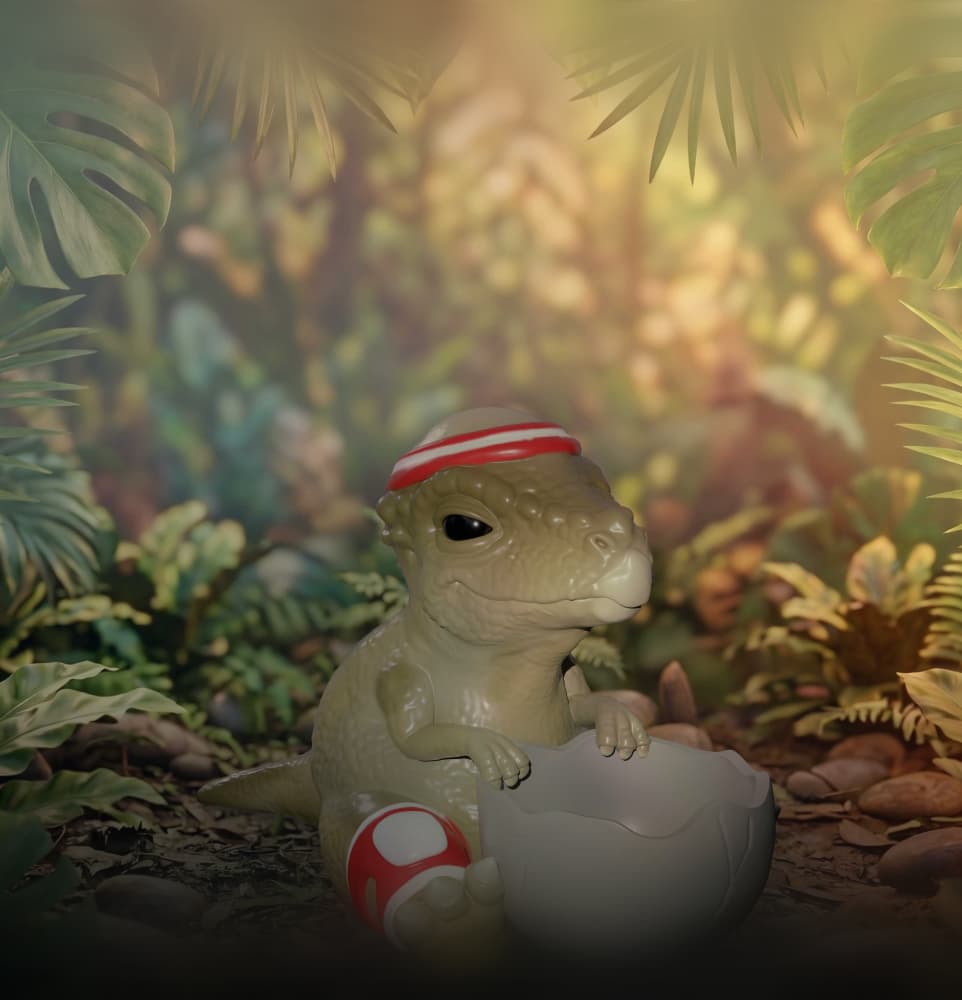 Baby Pachycephalosaurus Planter 3d model