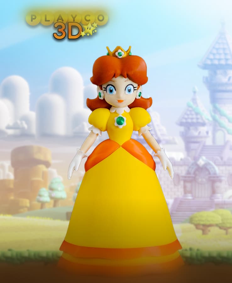 Princess Daisy 3d model