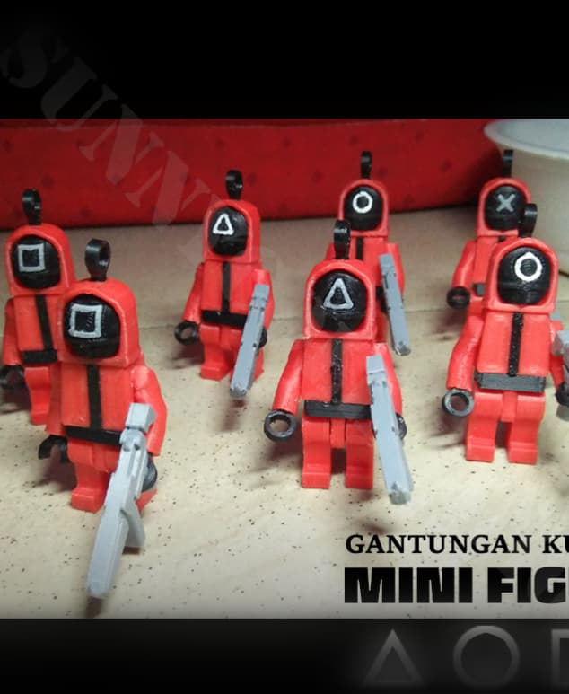 LEGO SQUID GAME SOLDIER 3d model