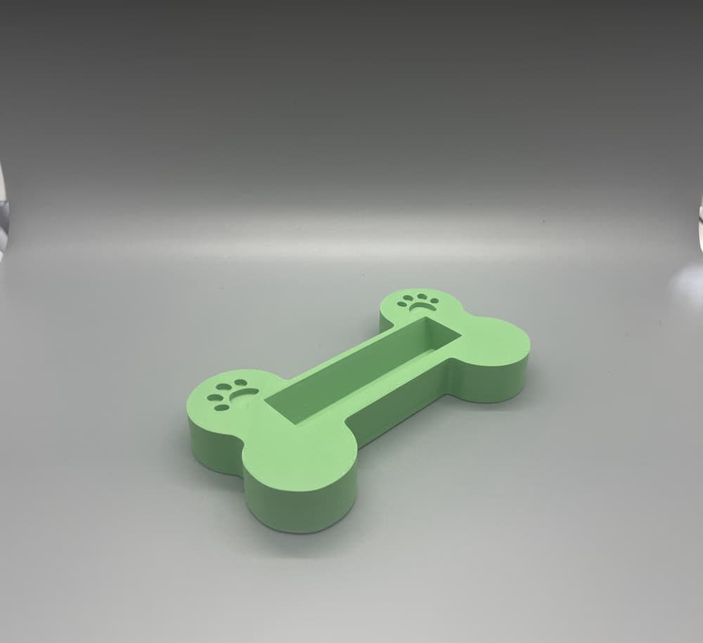 Dog Bone Business Card Holder 3d model