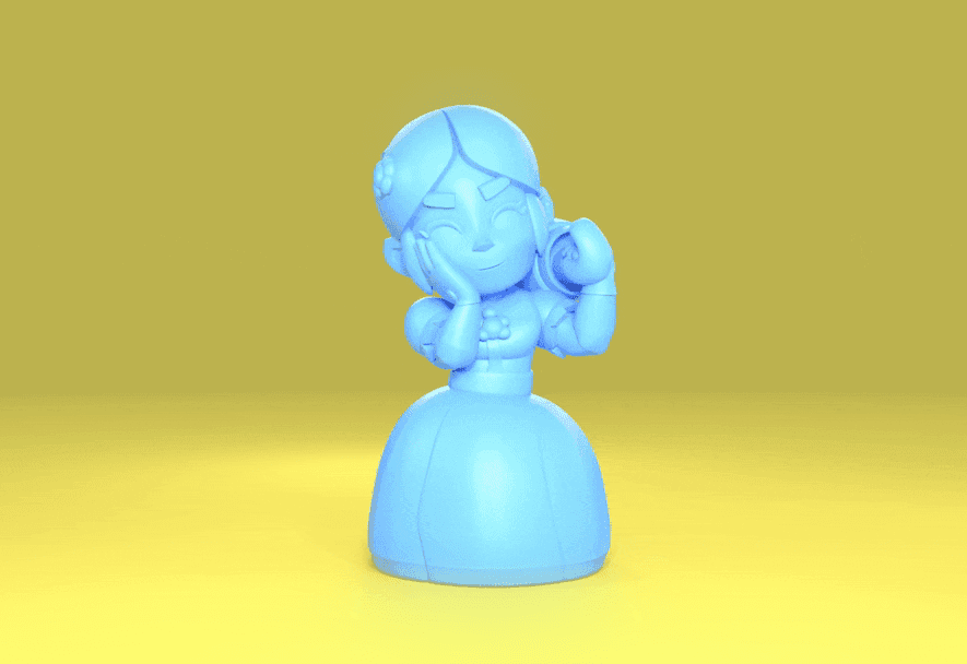 Piper (Original) - Brawl Stars 3d model
