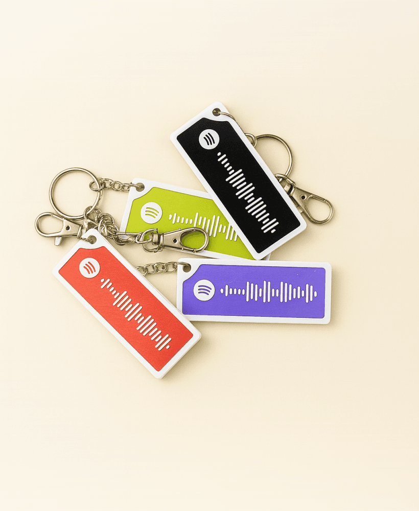 'The Best Song in the World' Spotify Sound Keychain 3d model