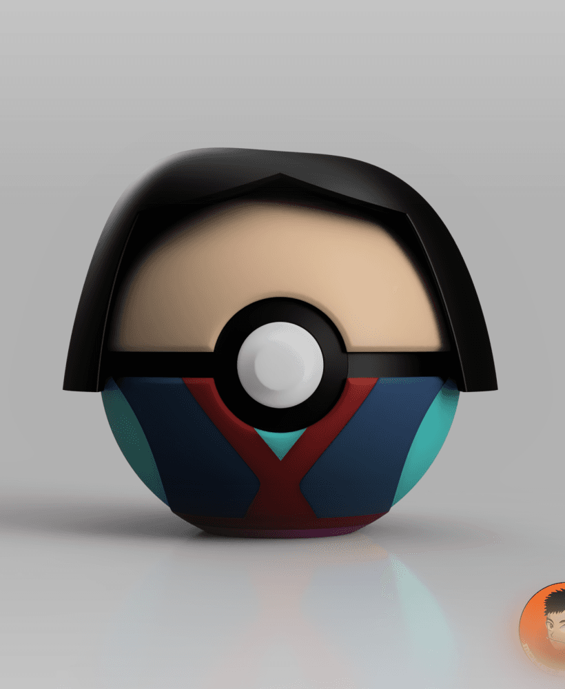 Mulan Pokeball 3d model