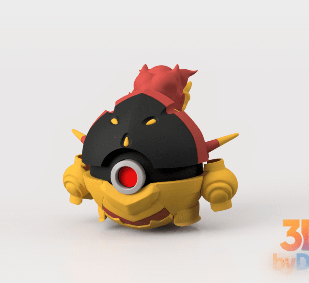 Armarouge Pokeball 3d model