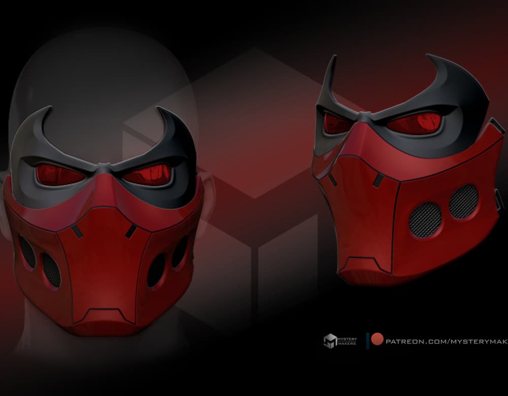 Red Hood outlaw 3d model