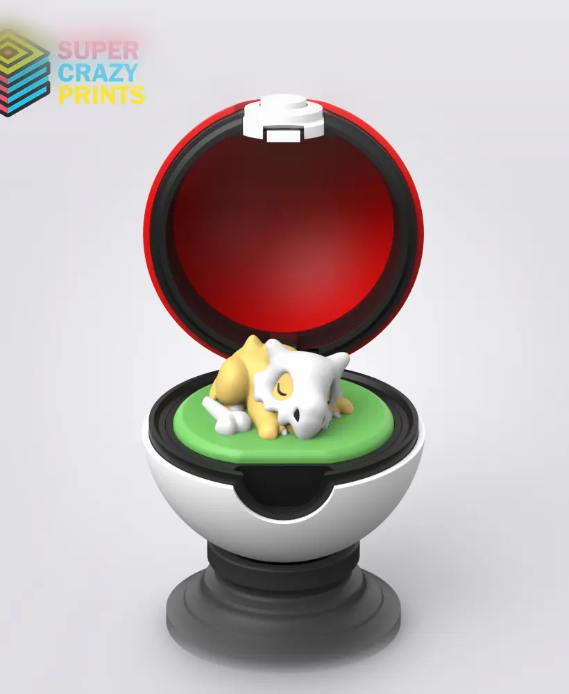 Pokeball Cubone 3d model