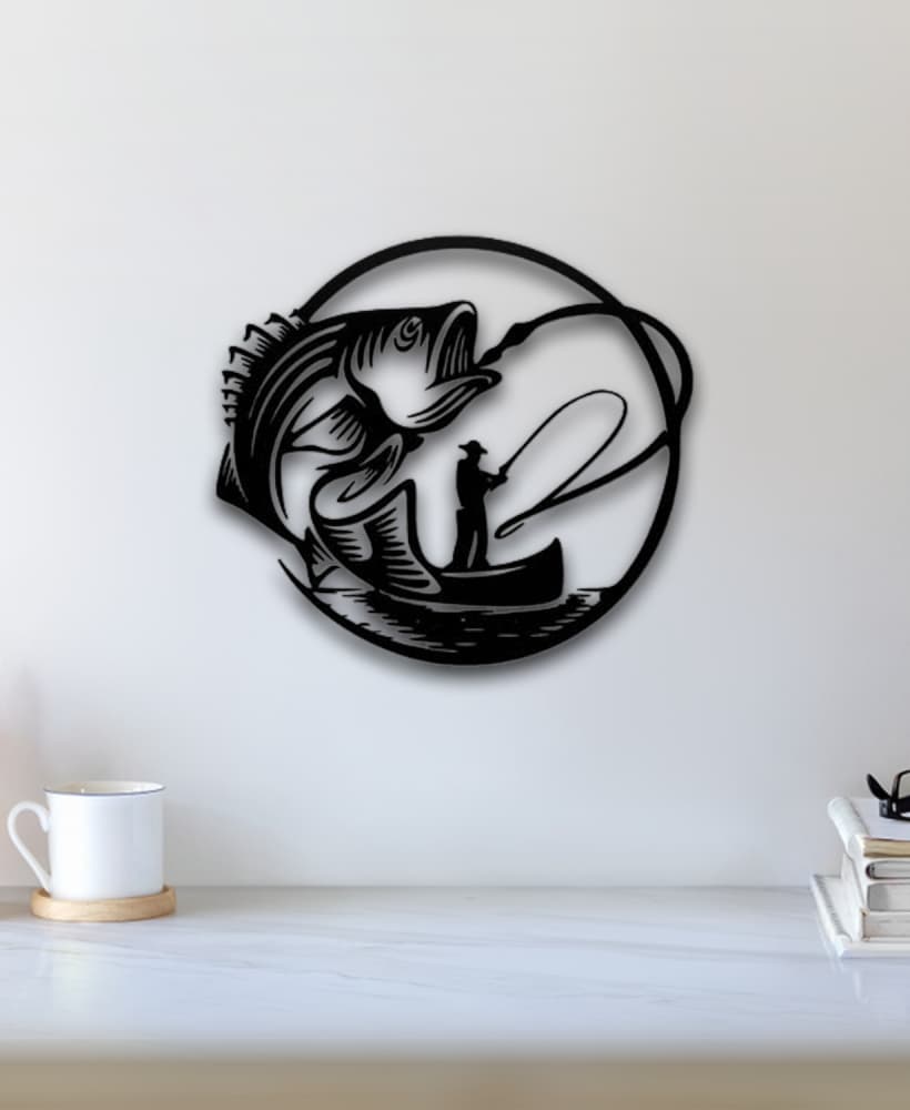 Fish Wall Art 3d model