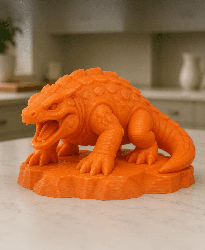 Giant Lizard Beast STL 3d model