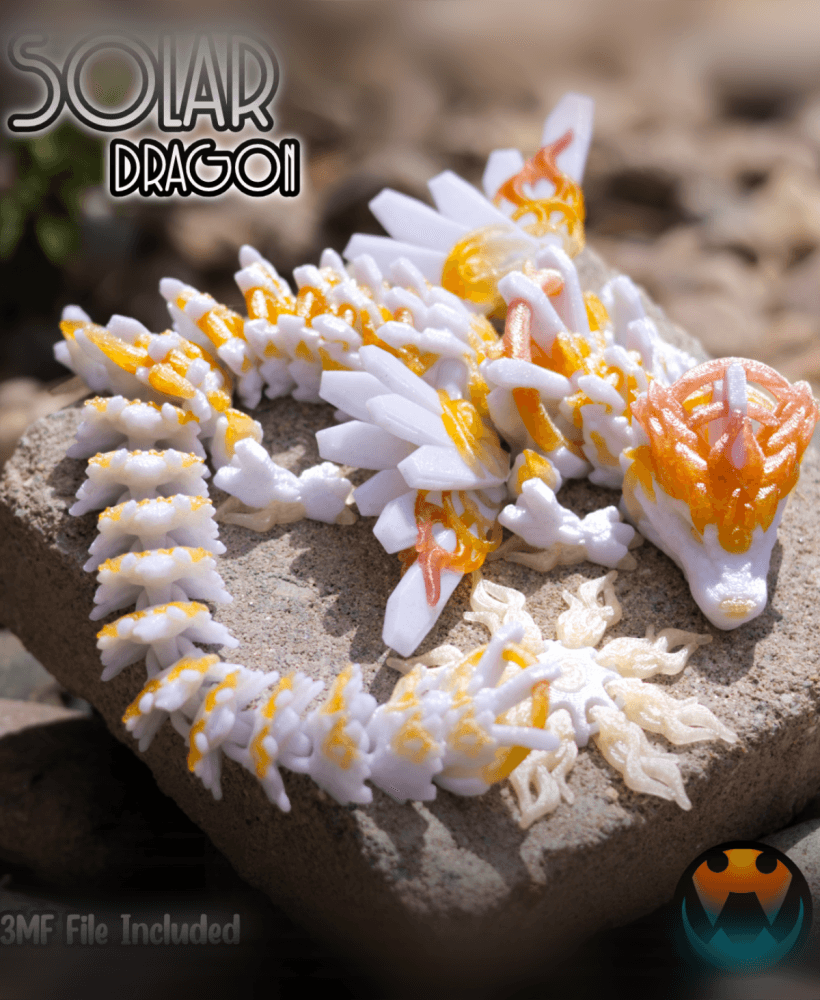 Solar Dragon 3d model