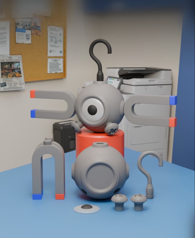 Magnemite Hanger 3d model