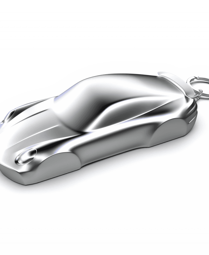 Porsche 911 (930) Turbo Speedform Automotive Sculpture Keychain 3D print file 3d model