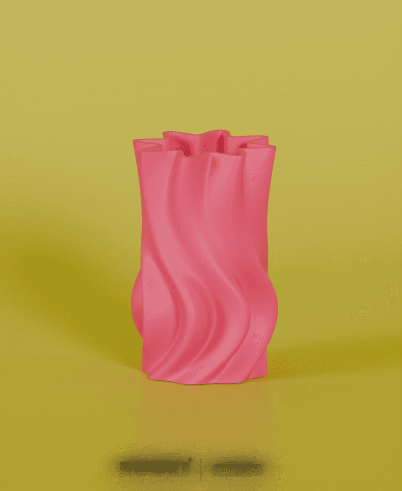 Geometric, Organic - vase | object 5 3d model