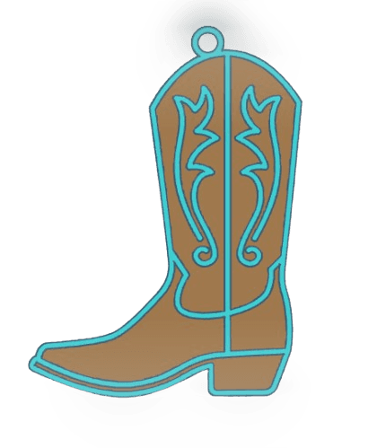 Cowgirl Boot.stl 3d model