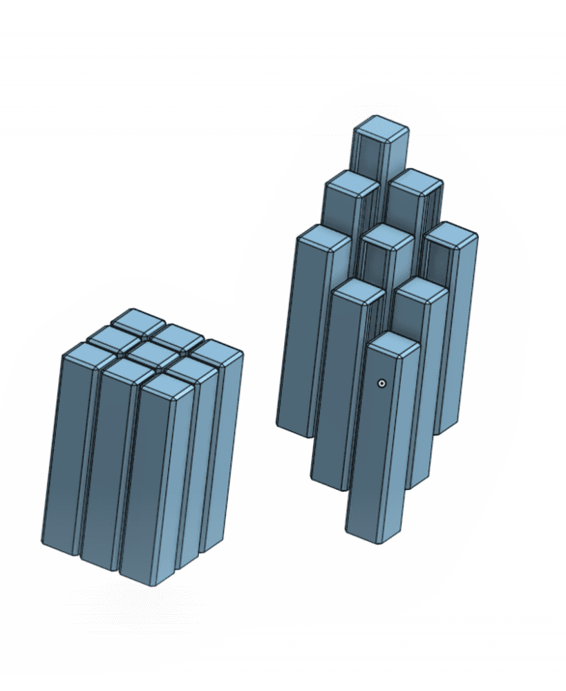 THE FLEX CUBE 3 X 3 3d model