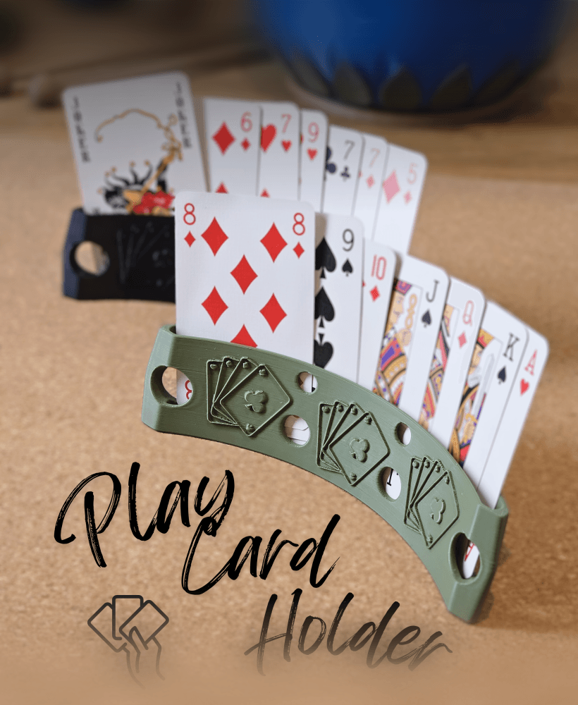 Play Card Holder 3d model