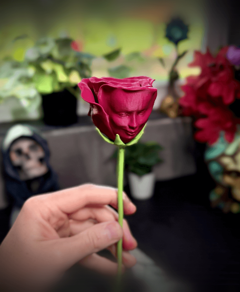 The Awakened Rose 3d model