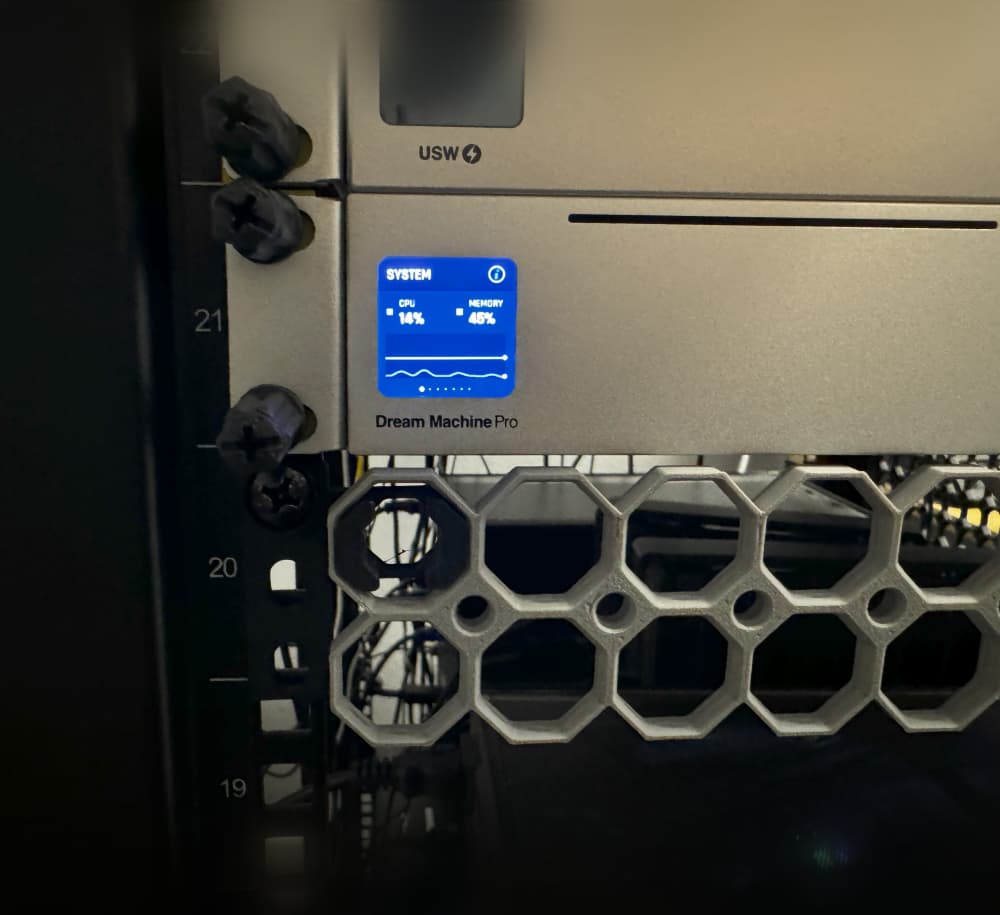 Double Sided Snap (Part A) - 1U Rackmount 3d model