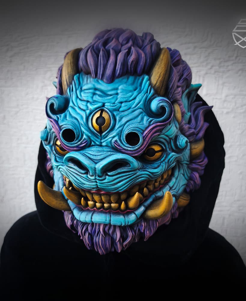 Taowu Mask 3d model