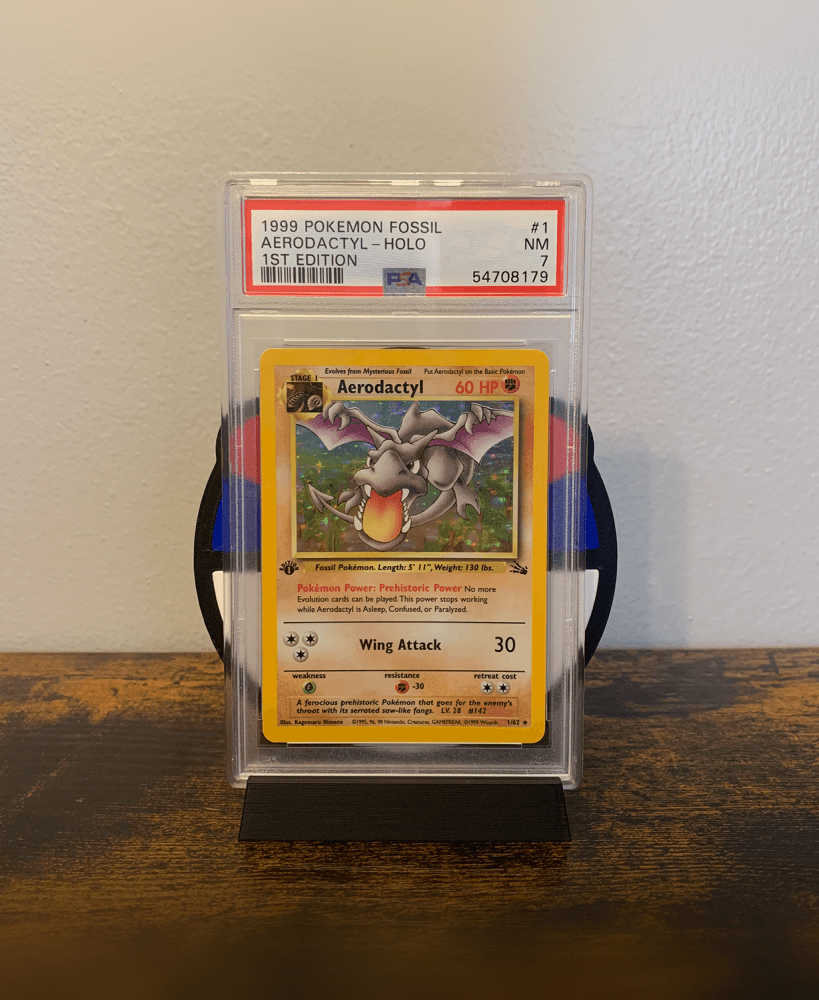 Great Ball Display Stand for PSA/CGC Graded Cards 3d model