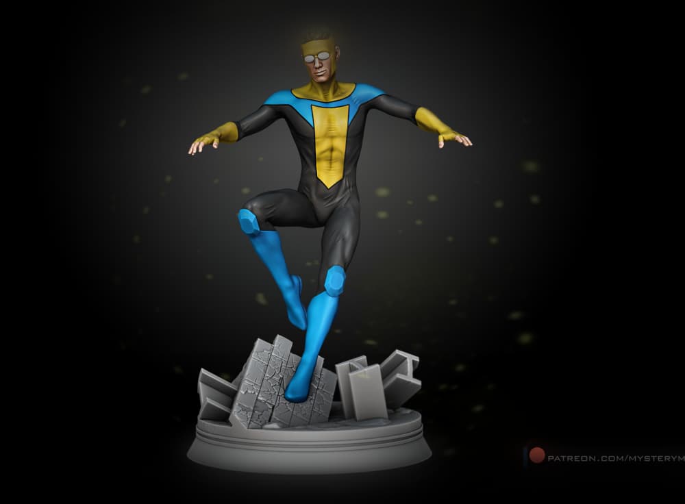 Mark Invincible 3d model