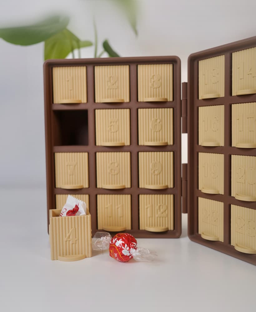 ADVENTIO drawer advent calendar 3d model