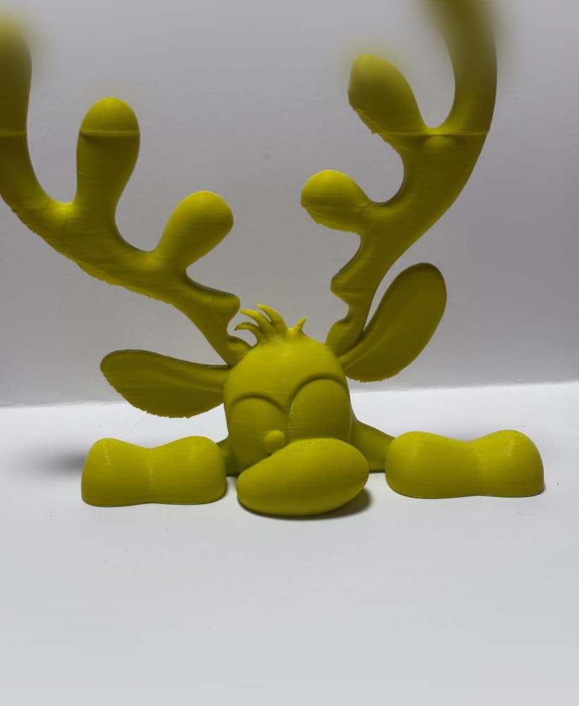 Christmas reindeer 3d model