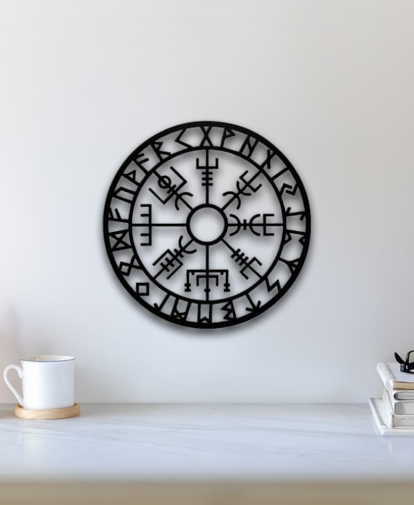 Viking Wall Art 3d model