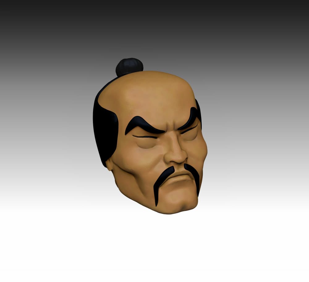 Chopper Head MOTU Classics 3d model