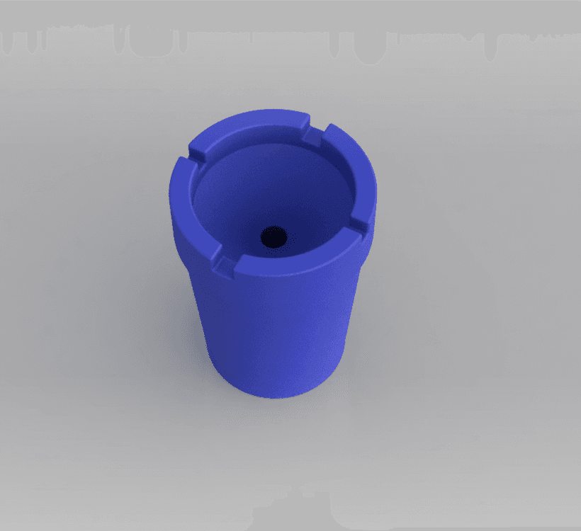 Portable Odorless Beach/Travel Ashtray 3d model