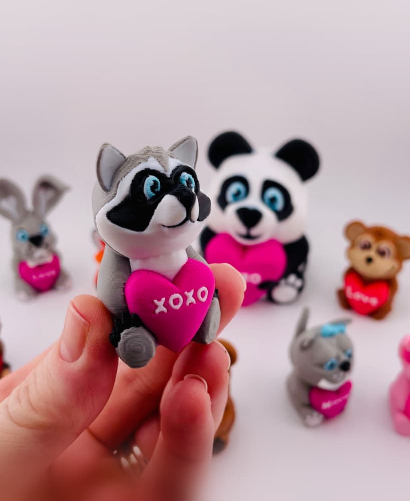 Luvables Raccoon 3d model