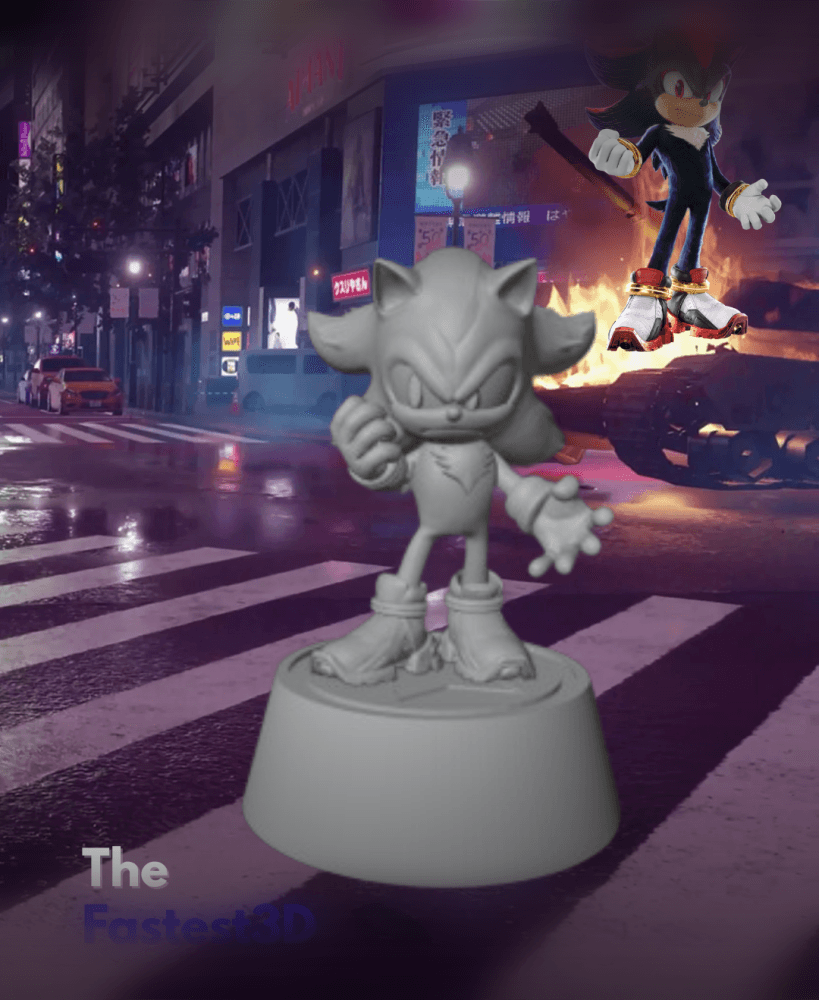 Movie Shadow Figure 3d model