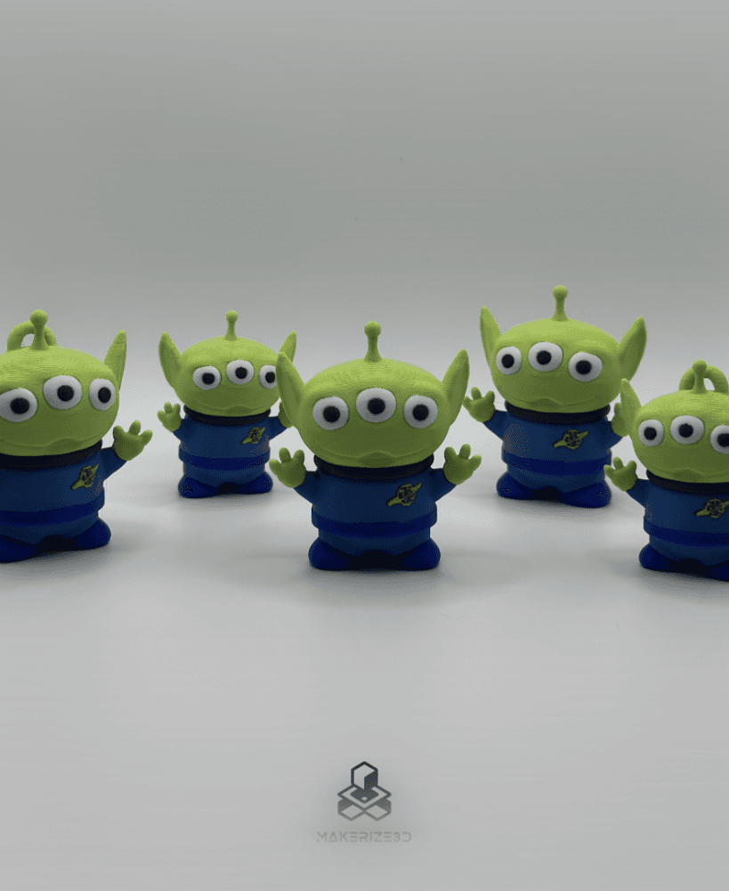 Alien Clickers 3d model