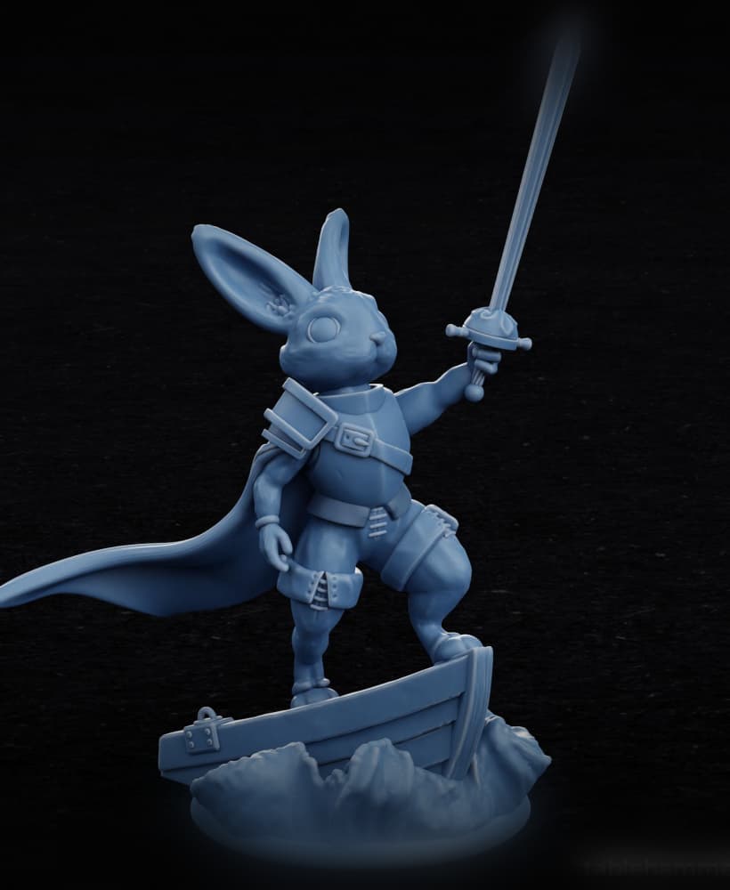 Christopher Columbunny – (FREE easter mini - bunny explorer hero) 3d model