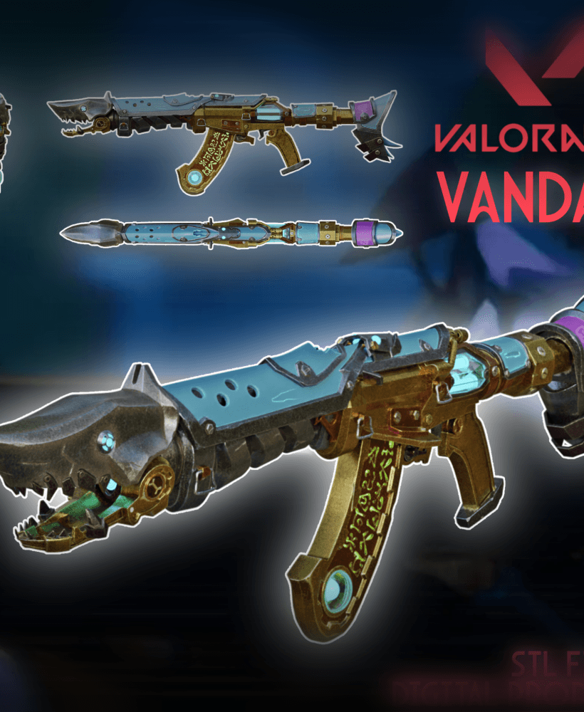 Si Fi Arcane Vandal Valorant 3d model