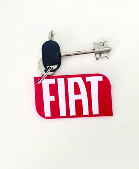 Keychain: Fiat II 3d model