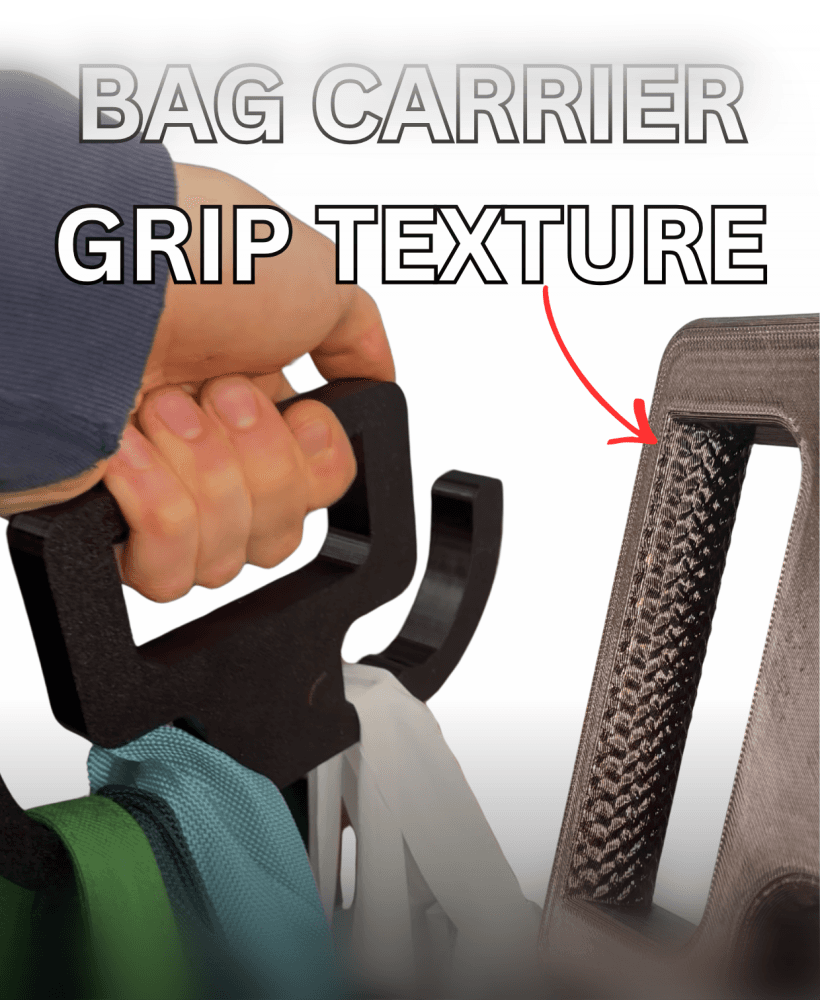 The ultimate shopping bag carrier TEXTURED 3d model