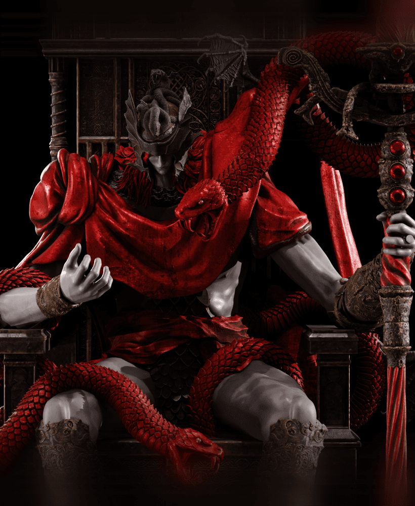 MESSMER THE IMPALER PREMIUM FIGURE – ABYSS ART STUDIO 3d model