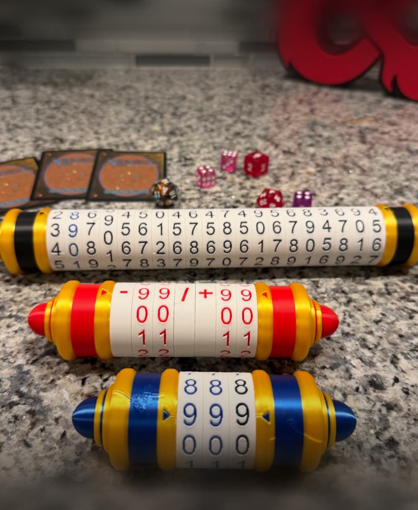 Scroll of Counting 3d model