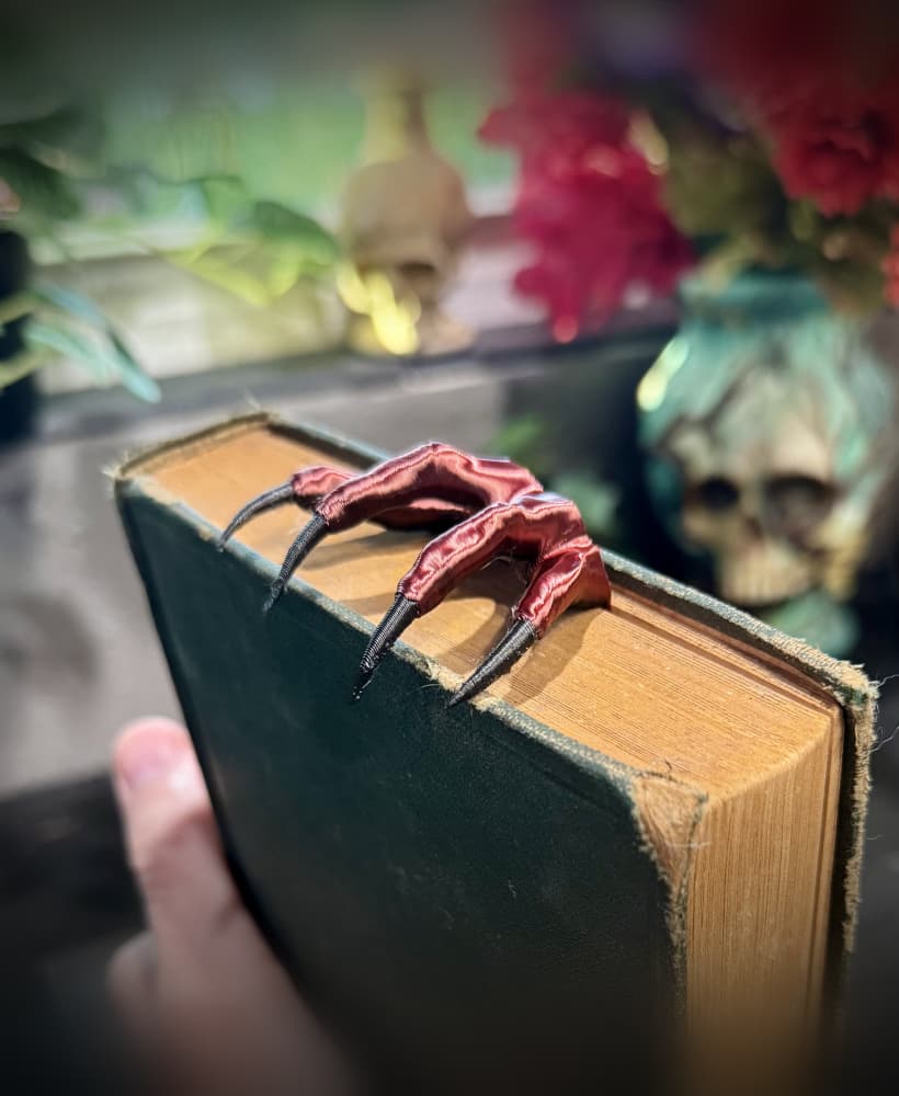 Demon claw bookmark 3d model
