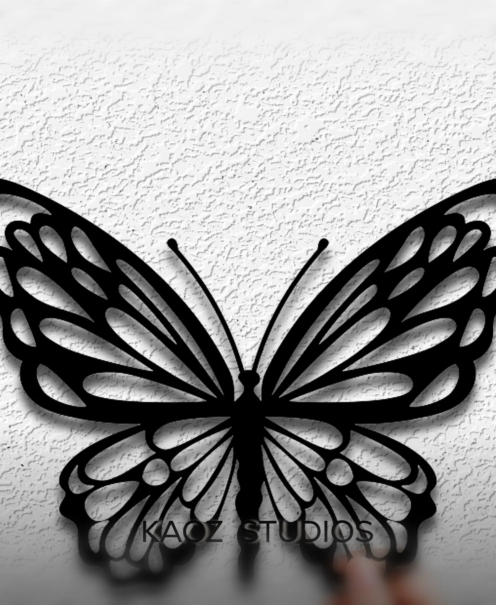butterfly wall art insect wall decor butterflies decoration 3d model