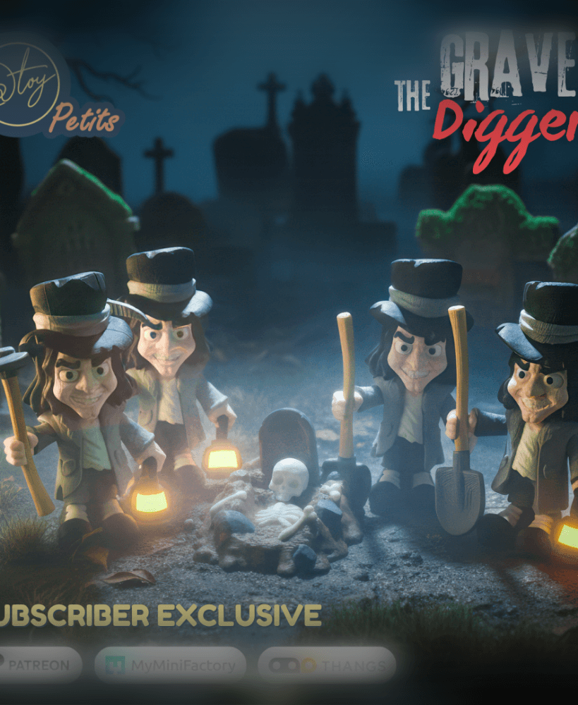 The Grave Digger 3d model