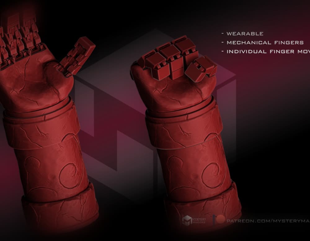 HAND OF DOOM - Hellboy 3d model