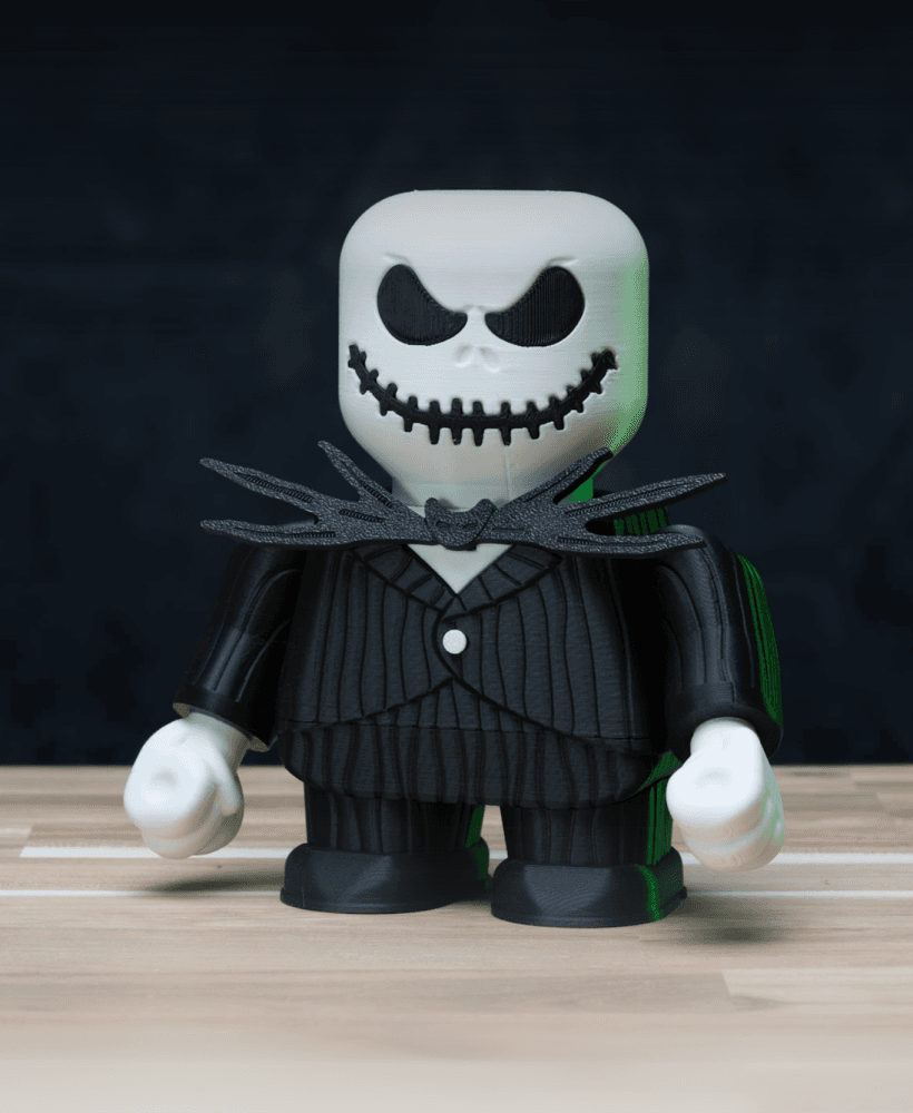 Jack Chunkington - The Nightmare Before Christmas Kit | No Supports, No AMS, No Glue 3d model